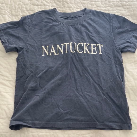 Brandy Melville Tops - Navy One Size Only Brandy Melville Tee
